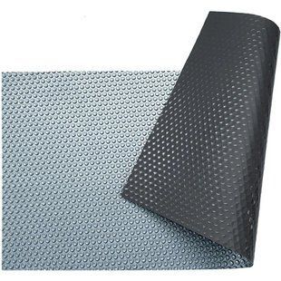 Солярное покрытие Aquajoy&nbsp;Platinum Bubbles Gray 500 мкм, ширина 5 м (50 пог. м), серебристый/серый