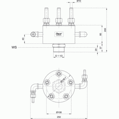 Форсунка, що обертається Rotation Nozzle 5-15 E - 50967
