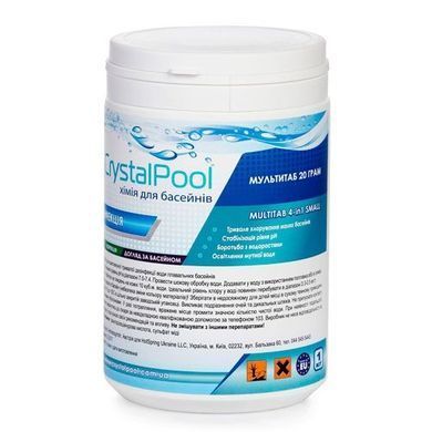 Мультитаб Crystal Pool MultiTab 4-in-1 Small, 1 кг