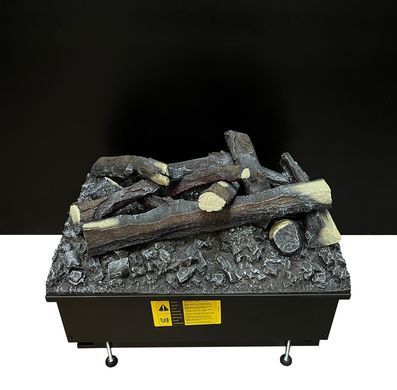 Электрокамин паровой Dimplex Opti-Myst Cassette 500 R SS New с настоящим 3D эффектом пламени и звуком (с емкостями для воды, новый дизайн дров)