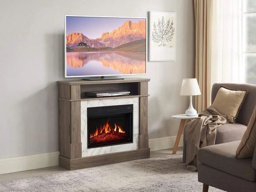 Каминокомплект ArtiFlame For Living AF23S дуб серый с обогревом и звуком горения огня
