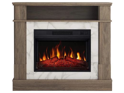 Каминокомплект ArtiFlame For Living AF23S дуб серый с обогревом и звуком горения огня