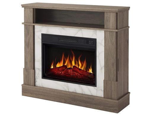 Каминокомплект ArtiFlame For Living AF23S дуб серый с обогревом и звуком горения огня