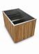Купіль 3 сходинки 135*240*130 AISI 430 оздоблення чаші термососна, сходинки ясен