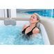 Надувний джакузі Bestway 6001R LAY-Z-SPA&reg; Cabo HydroJet&trade; з програмним керуванням, на 6 осіб, 180 x 180 x 71 см, перехресне плетіння (дуб сірий)| , Bestway