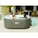Надувний джакузі Bestway 6001R LAY-Z-SPA&reg; Cabo HydroJet&trade; з програмним керуванням, на 6 осіб, 180 x 180 x 71 см, перехресне плетіння (дуб сірий)| , Bestway
