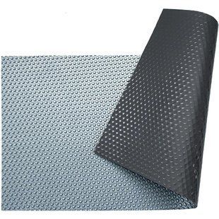 Солярное покрытие Aquajoy&nbsp;Platinum Bubbles Gray 500 мкм, ширина 6 м (30 пог. м), серебристый/серый