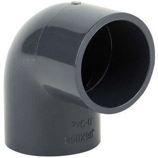 Колено ПВХ Era USE02250 90&deg;, d250 мм
