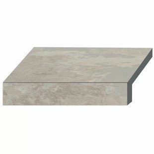 Бортовая Г-образная плитка Aquaviva Loft Sand, 600x345x50(20) мм