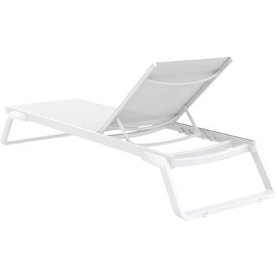 Шезлонг Aquajoy Tropic, белый