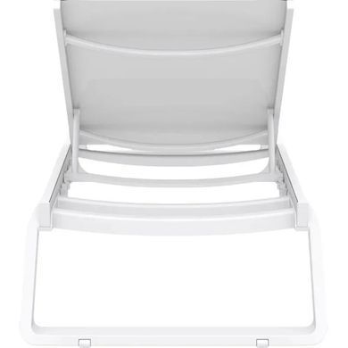 Шезлонг Aquajoy Tropic, белый