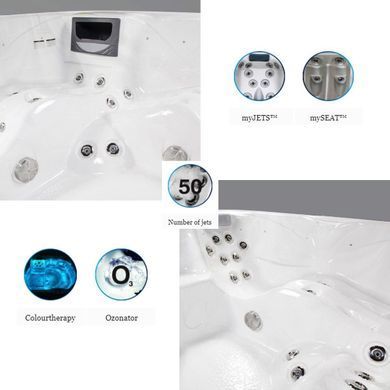 Бассейн СПА WELLIS MYLINE SATURN