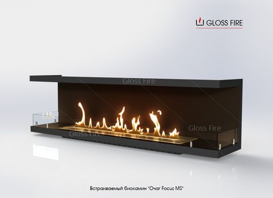 Встраиваемый биокамин Очаг Focus MS-004 GlossFire