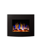 Електричний настінний камін A &mdash; Flame Malibu 26 чорний