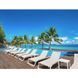 Шезлонг Aquajoy Tropic, белый