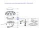 Уплотнительное кольцо Emaux прожектора LED/UL-TP100 2021055