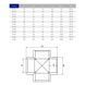Крестовина ПВХ Hidroten 1001311, 90&deg;, d20 мм